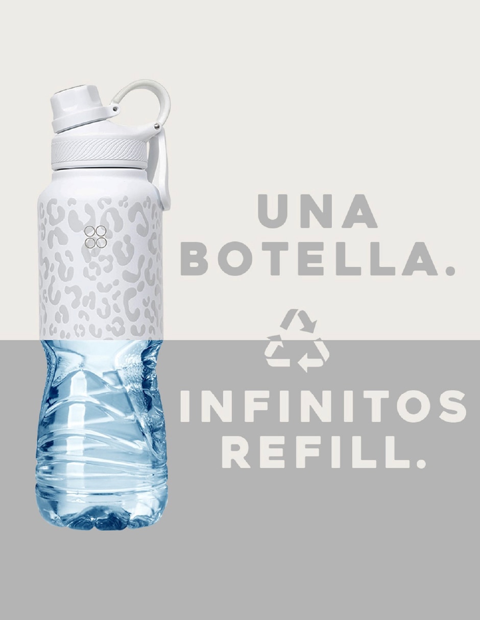 Termo de acero inoxidable Flask con tapa rosca 1.2 L 13