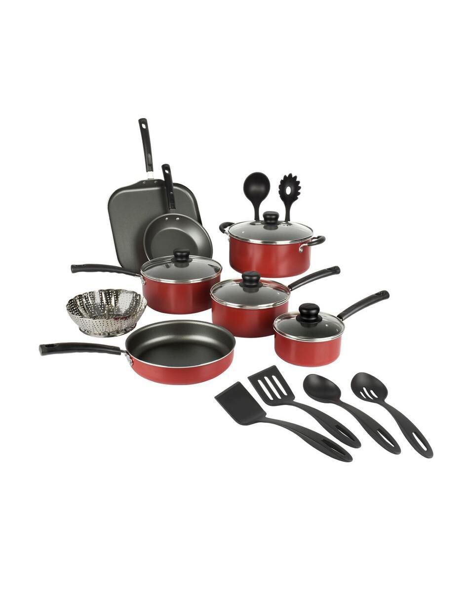 Batería de cocina Primaware de aluminio antiadherente convencional 18 piezas Batería de cocina Primaware de aluminio antiadherente convencional 18 piezas