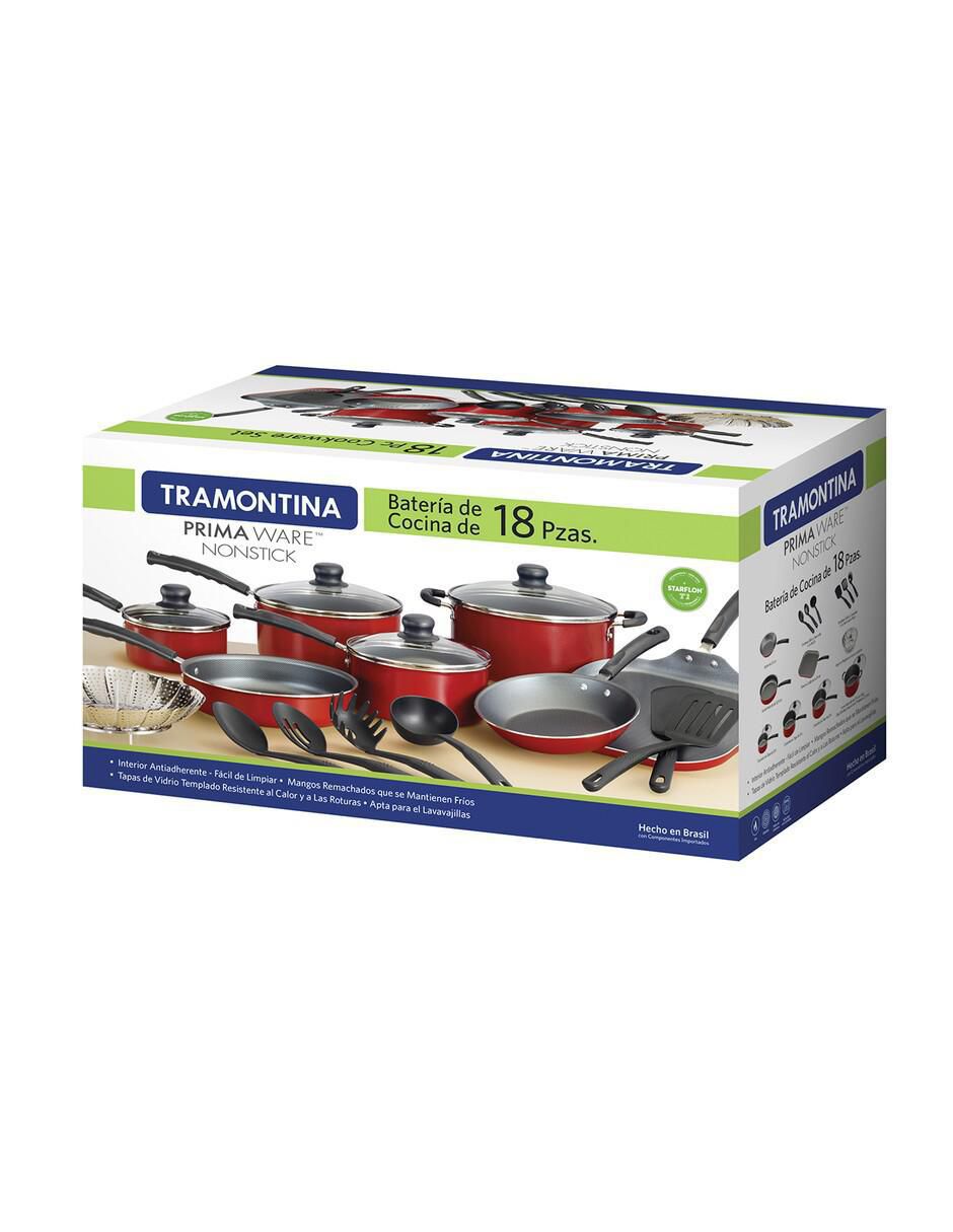 Batería de cocina Primaware de aluminio antiadherente convencional 18 piezas 11