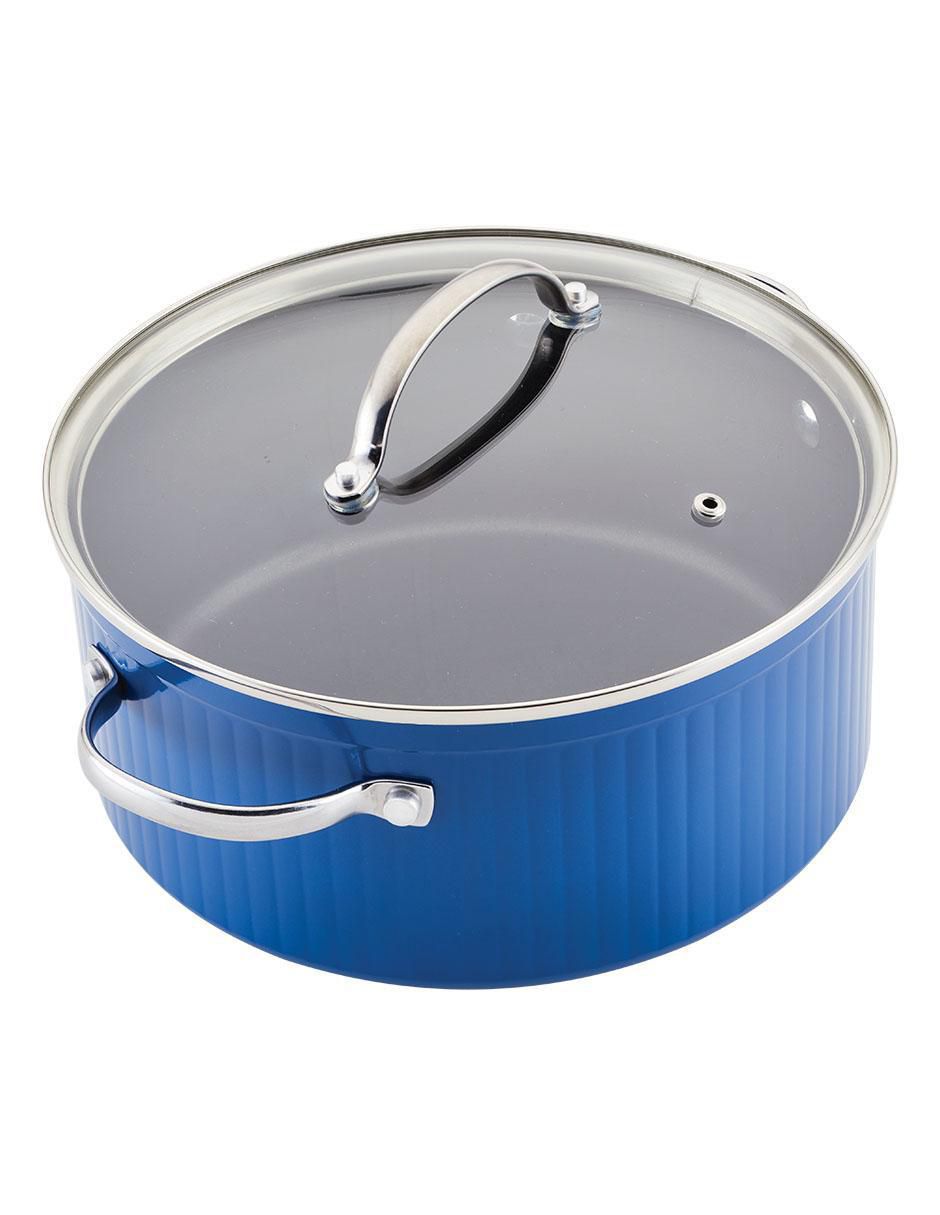 Batería de cocina 13578 de aluminio antiadherente convencional 10 piezas 4