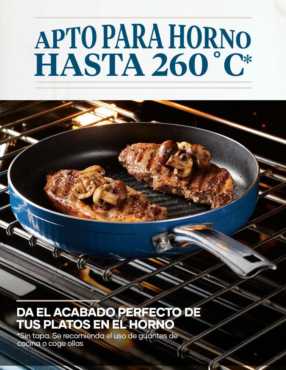Batería de cocina 13578 de aluminio antiadherente convencional 10 piezas 10