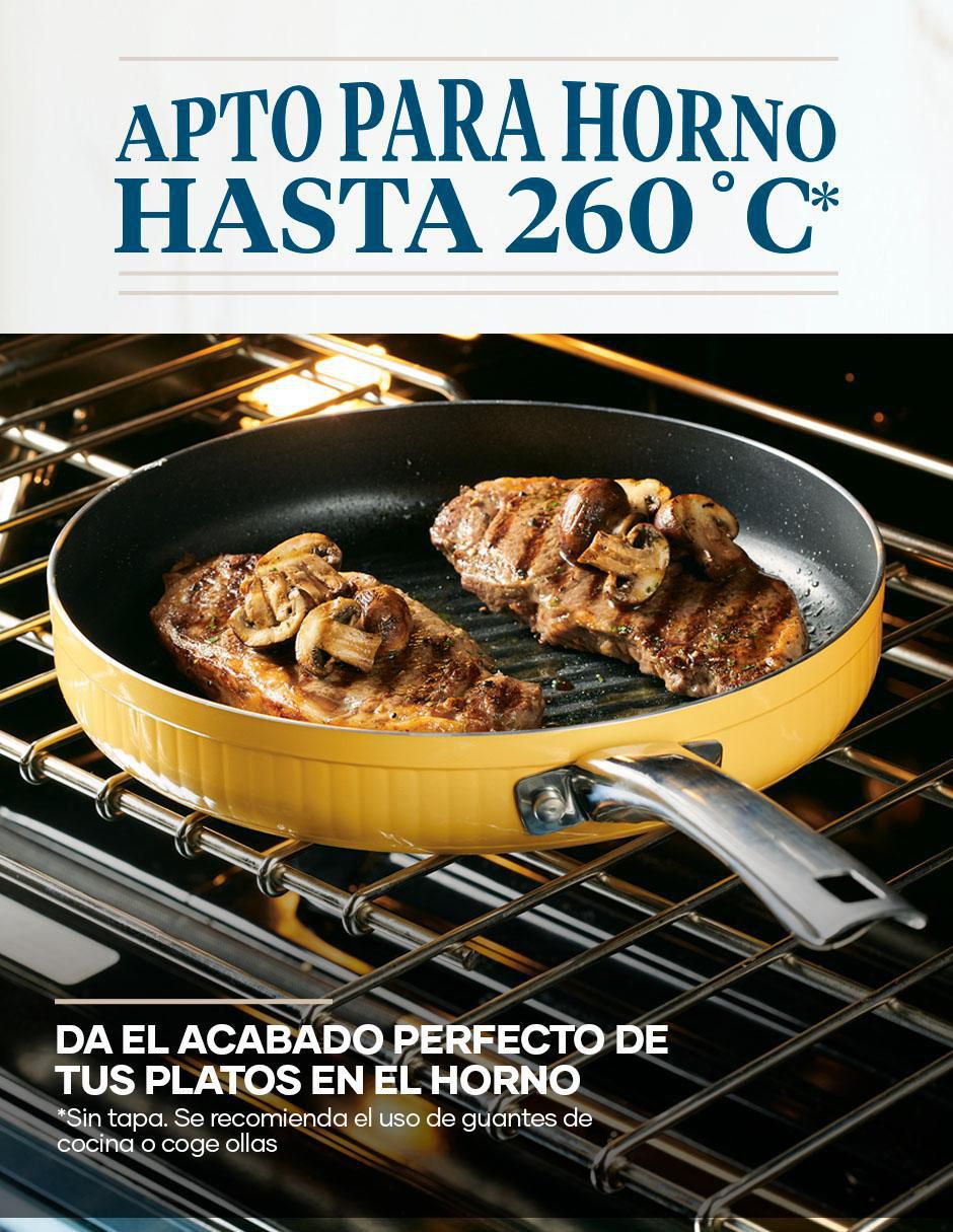Batería de cocina 13548 de aluminio antiadherente convencional 10 piezas 10