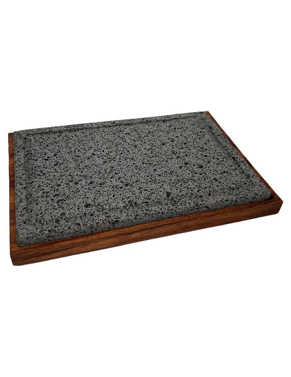 Comal Piedra Volcánica acero