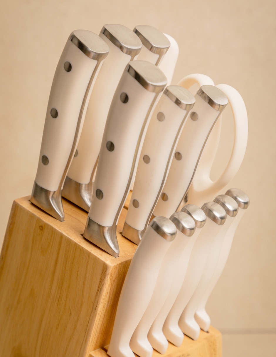 Set de cuchillos utilitario Ceramic 14 piezas 4