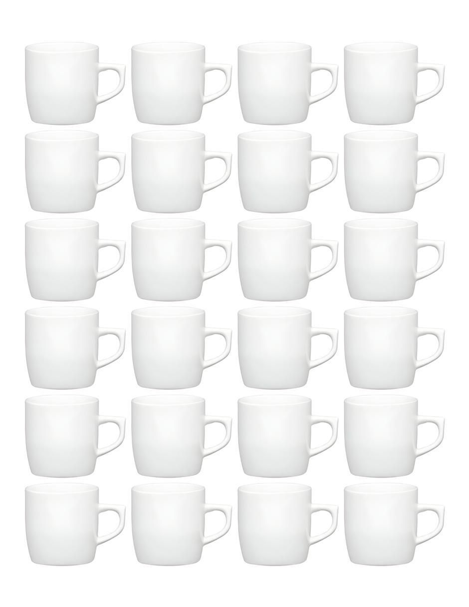 Set de tazas americanas 24 piezas