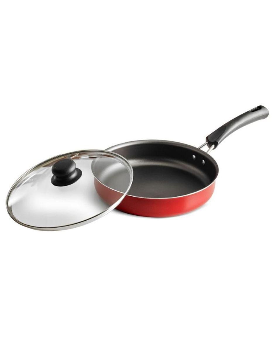 Batería de cocina Simple Cooking de aluminio antiadherente convencional 9 piezas 2