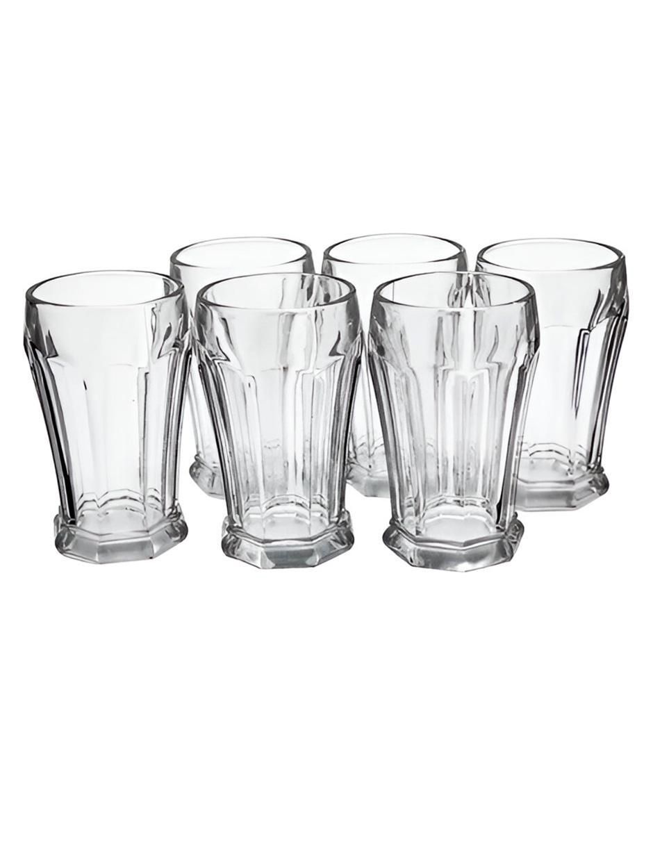 Set de copas para malteada de vidrio 3