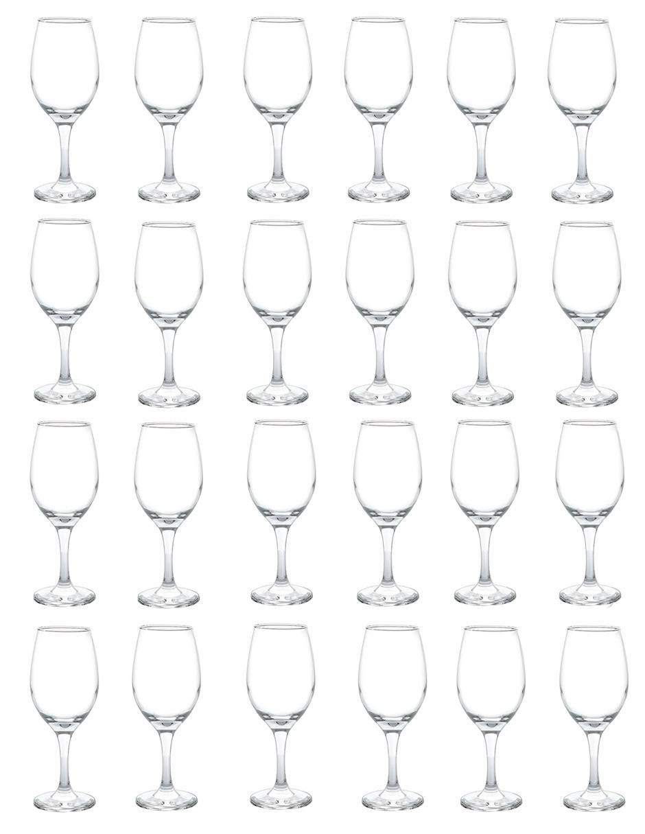Set de copas para vino de vidrio 1