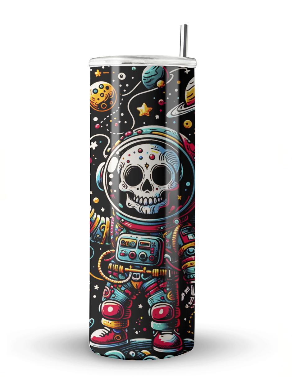Termo de acero inoxidable Astronauta con tapa a presión 600 ml Termo de acero inoxidable Astronauta con tapa a presión 600 ml
