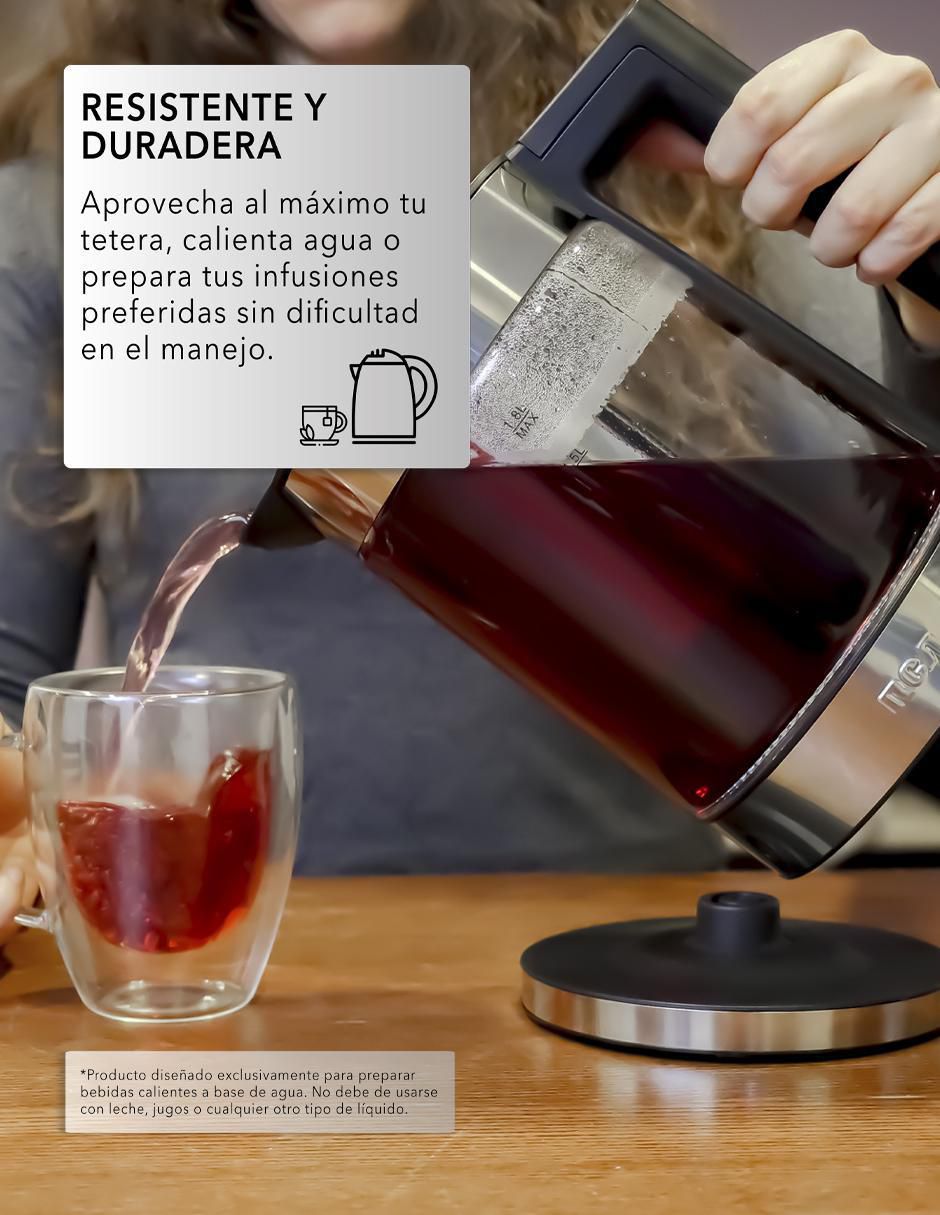 Tetera infusora de acero inoxidable 2