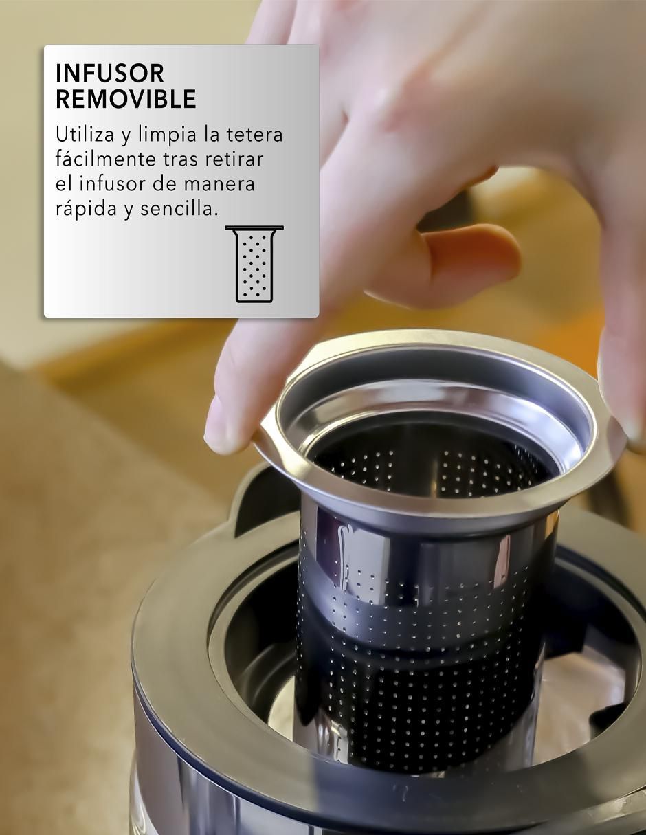 Tetera infusora de acero inoxidable 4