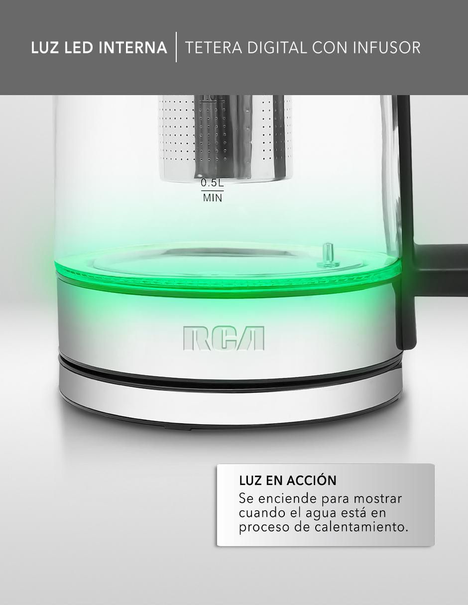Tetera infusora de acero inoxidable 6