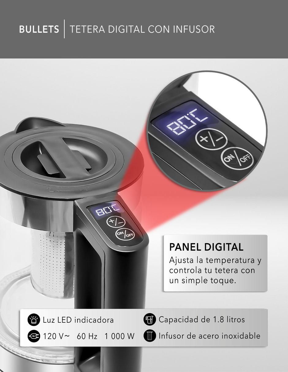 Tetera infusora de acero inoxidable 7