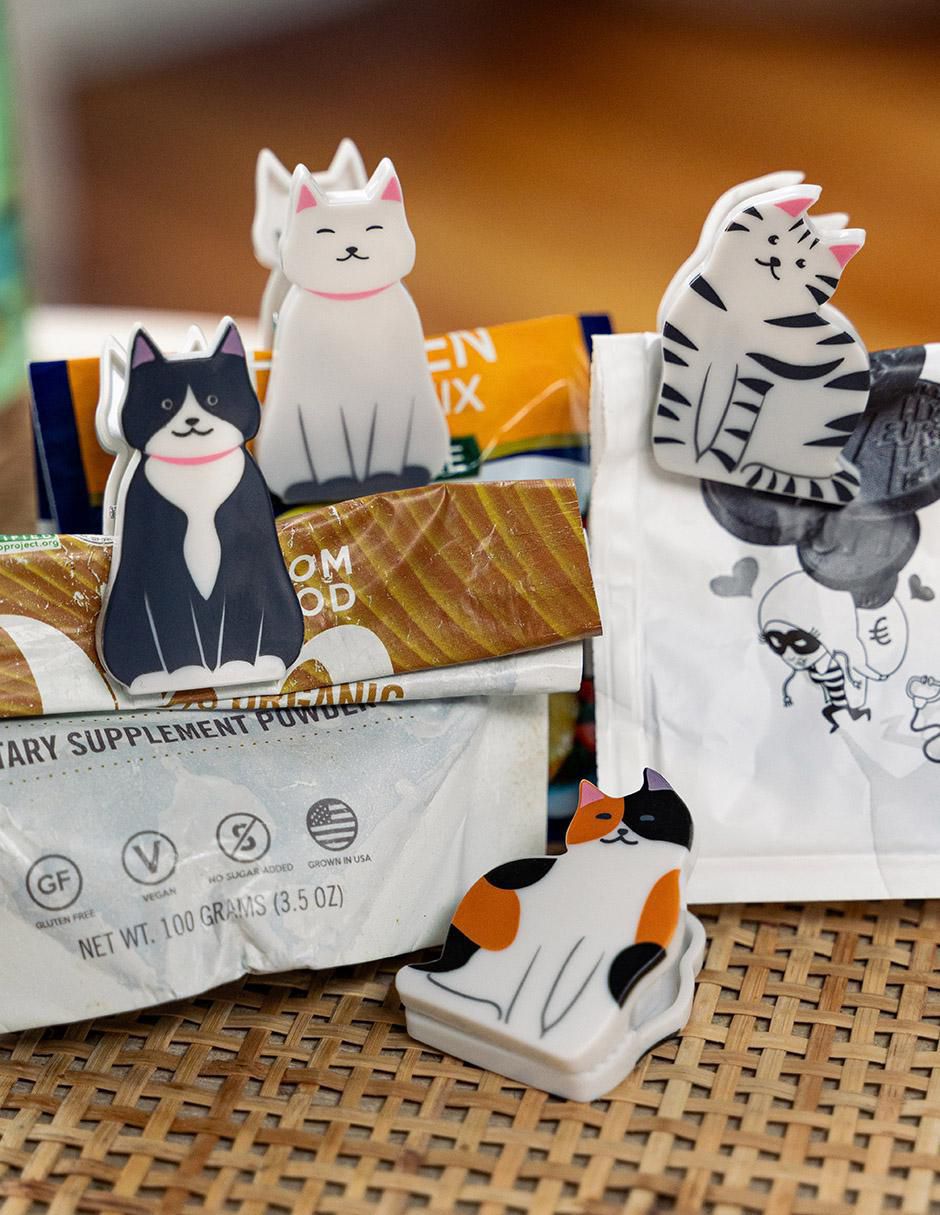 Pinza para bolsa (clip) Gatitos 4