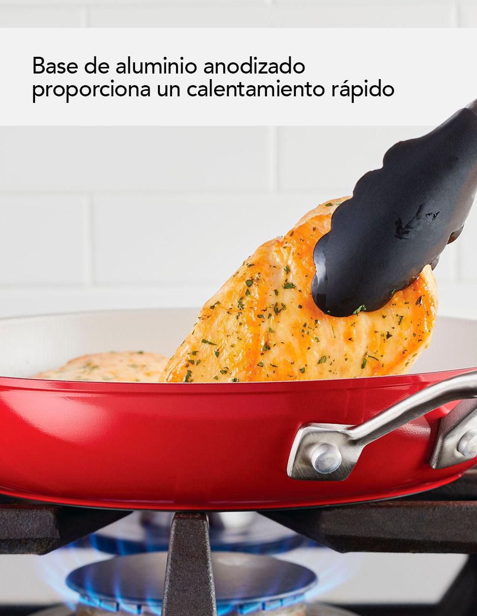 Sartén Anodizado Duro de aluminio anodizado 5