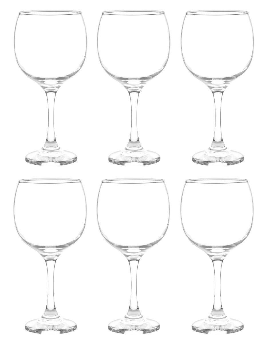 Set de copas para vino Premier de vidrio Set de copas para vino Premier de vidrio