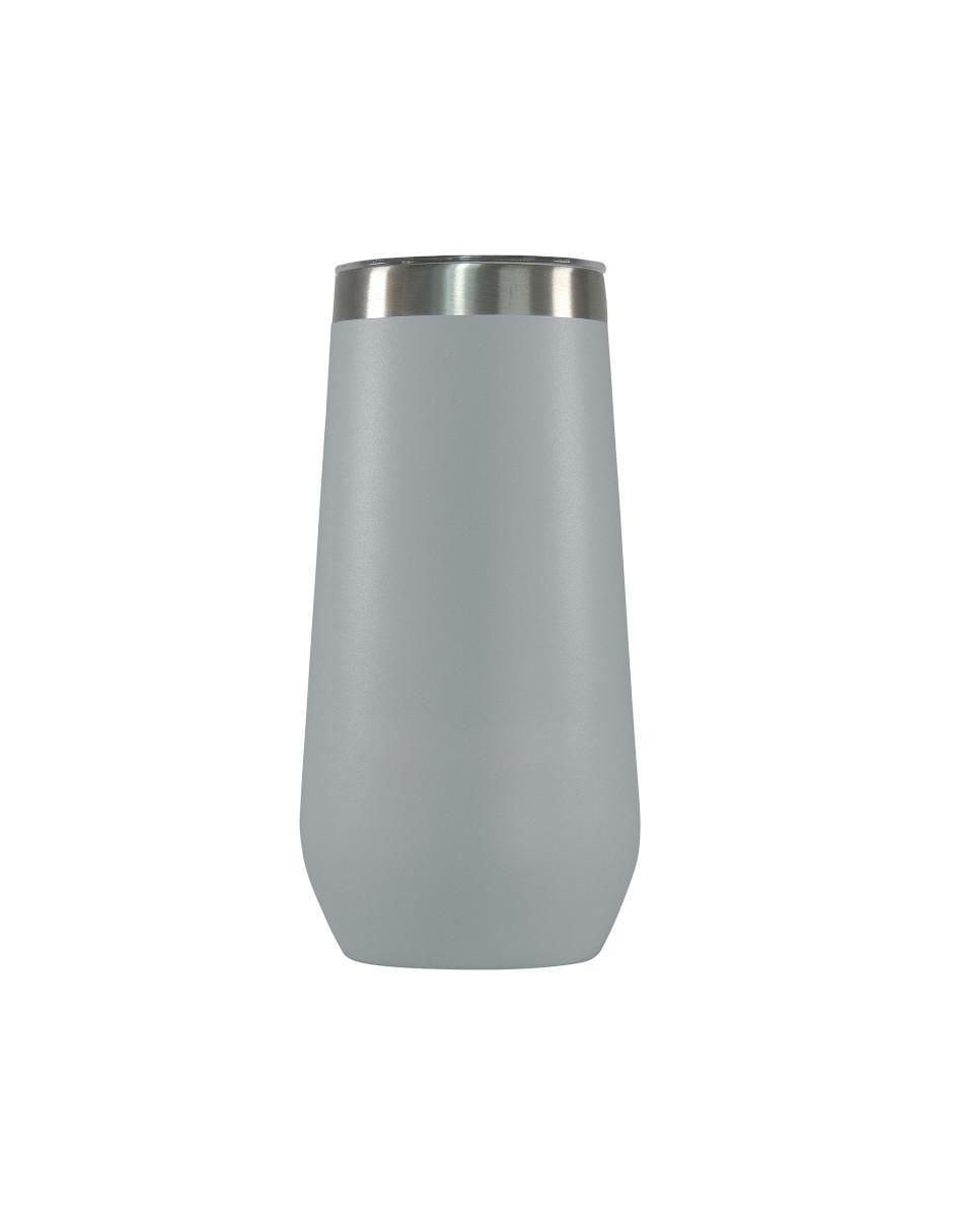 Termo doble pared de acero inoxidable con tapa a presión 355 ml 2