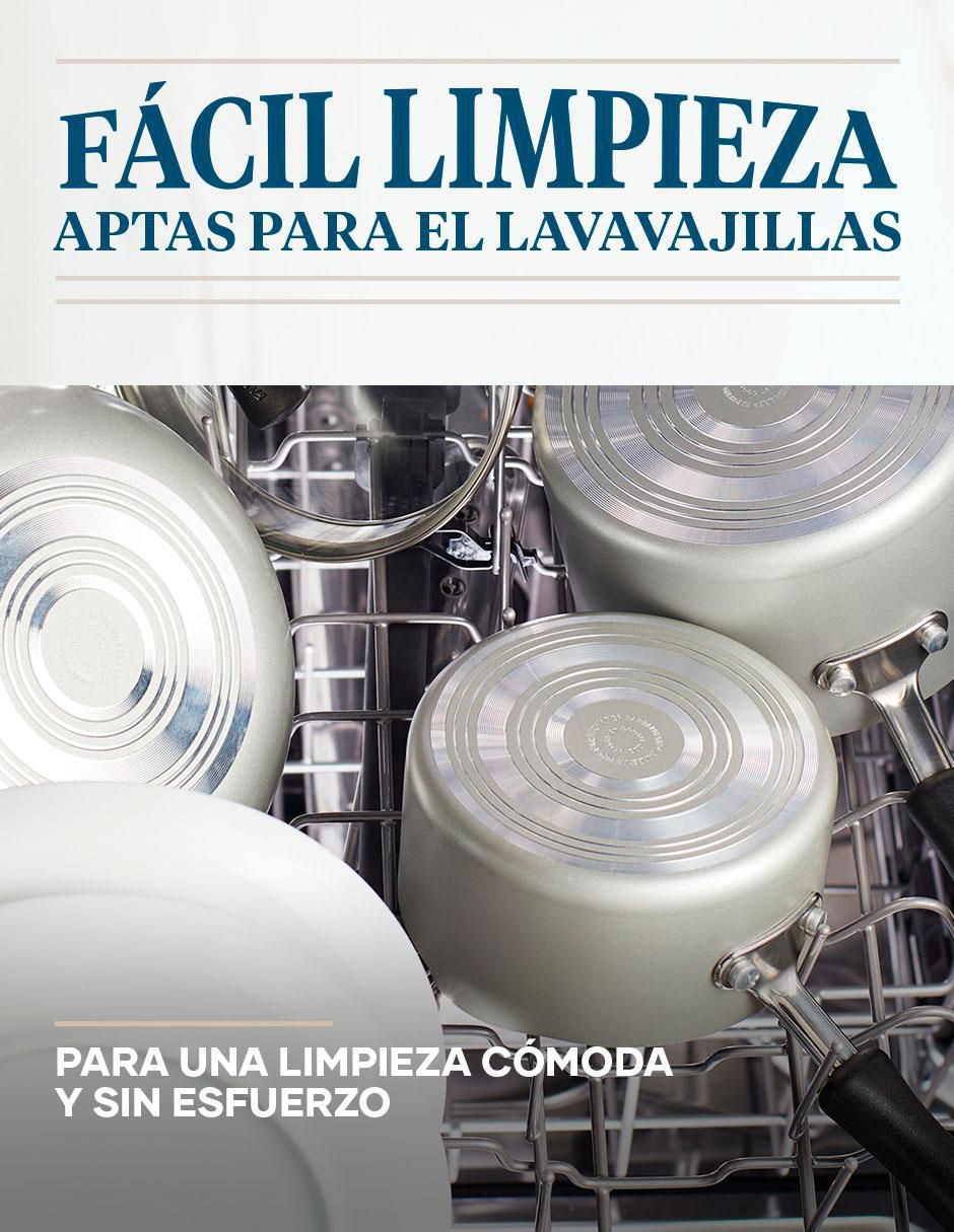 Set de sartenes de aluminio anodizado 2 piezas 8