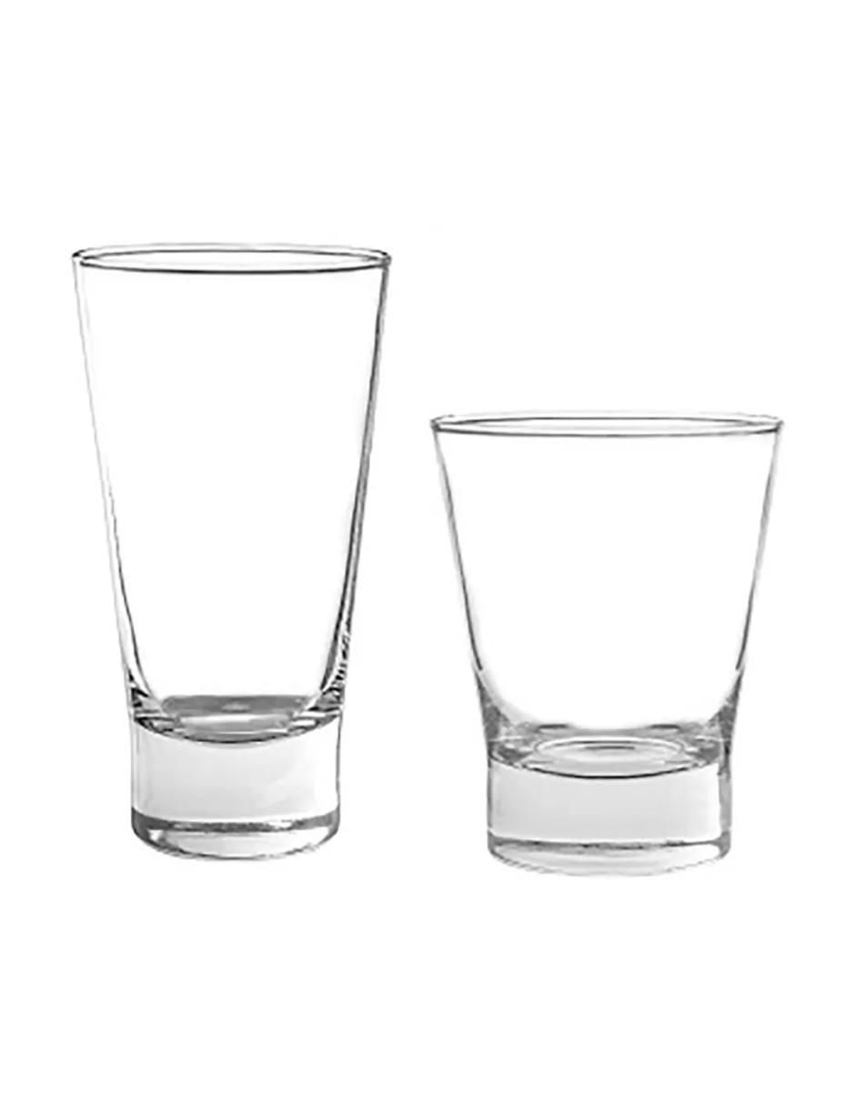 Set vasos London de vidrio con 12 piezas 3