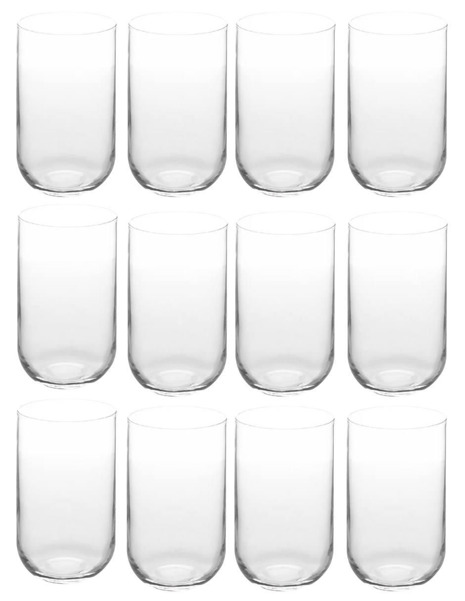 Set vasos Capella de vidrio con 12 piezas