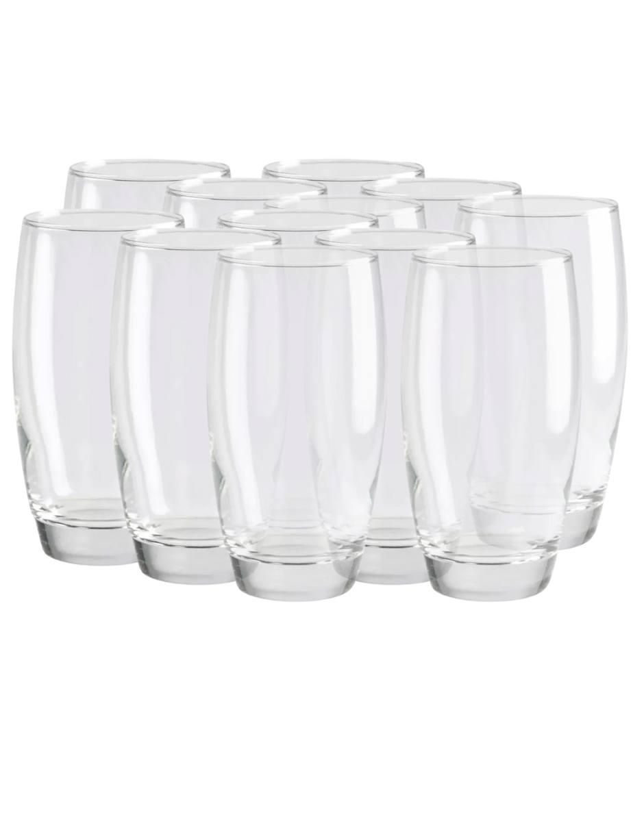 Set vasos Dubai de vidrio con 12 piezas