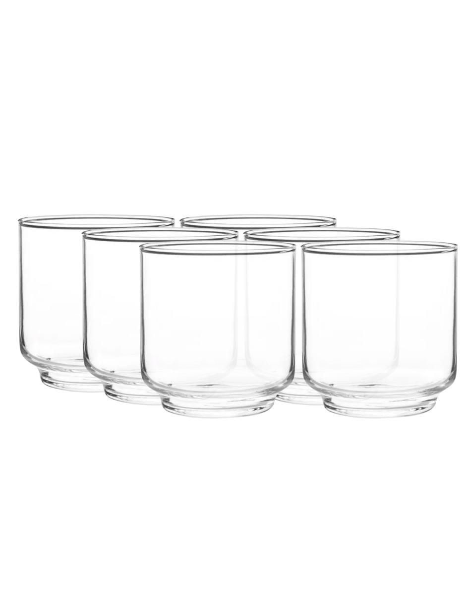 Set vasos Alegro de vidrio con 6 piezas Set vasos Alegro de vidrio con 6 piezas