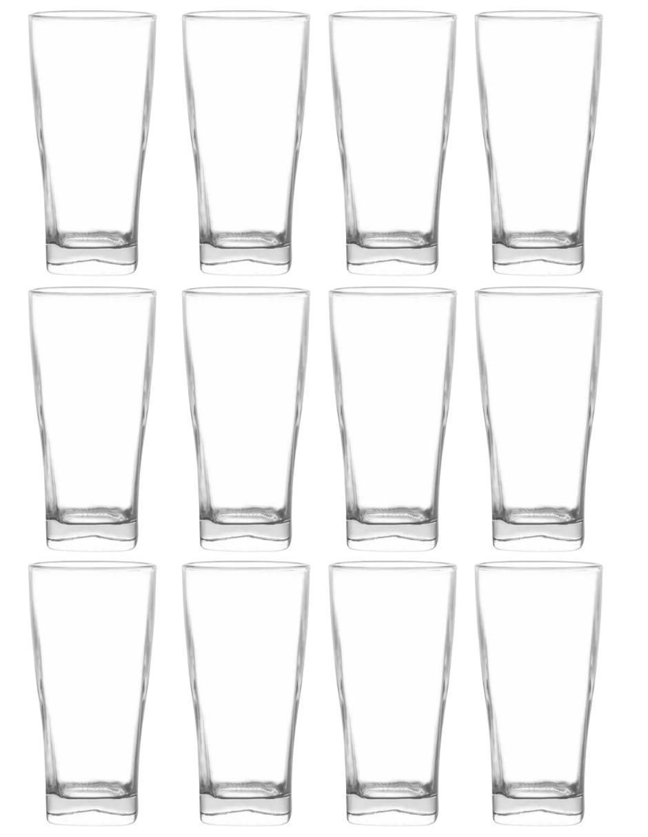 Set vasos Verona de vidrio con 12 piezas