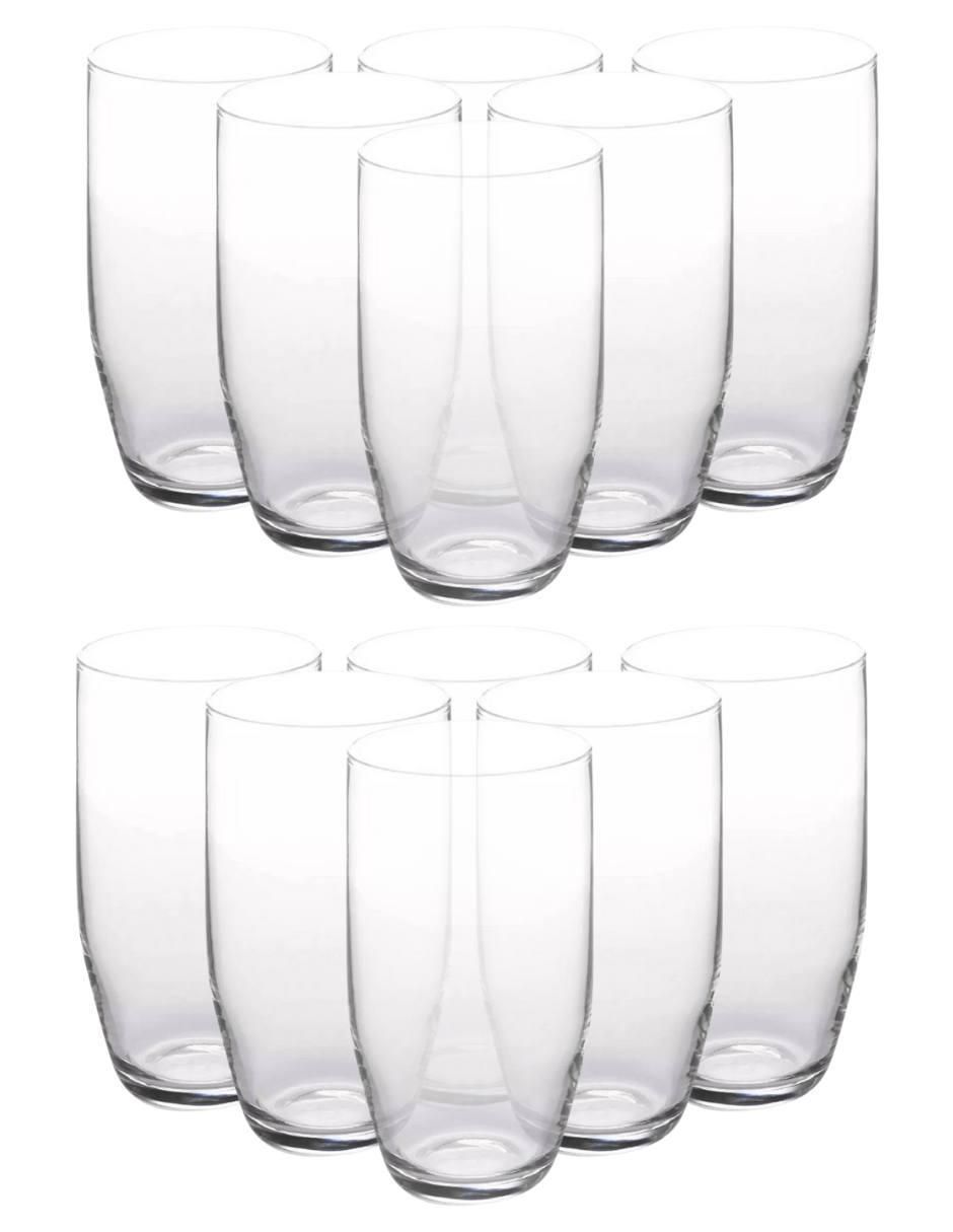 Set vasos Opera de vidrio con 12 piezas