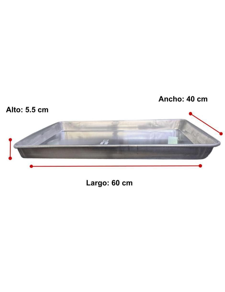 Charola para hornear de aluminio 4
