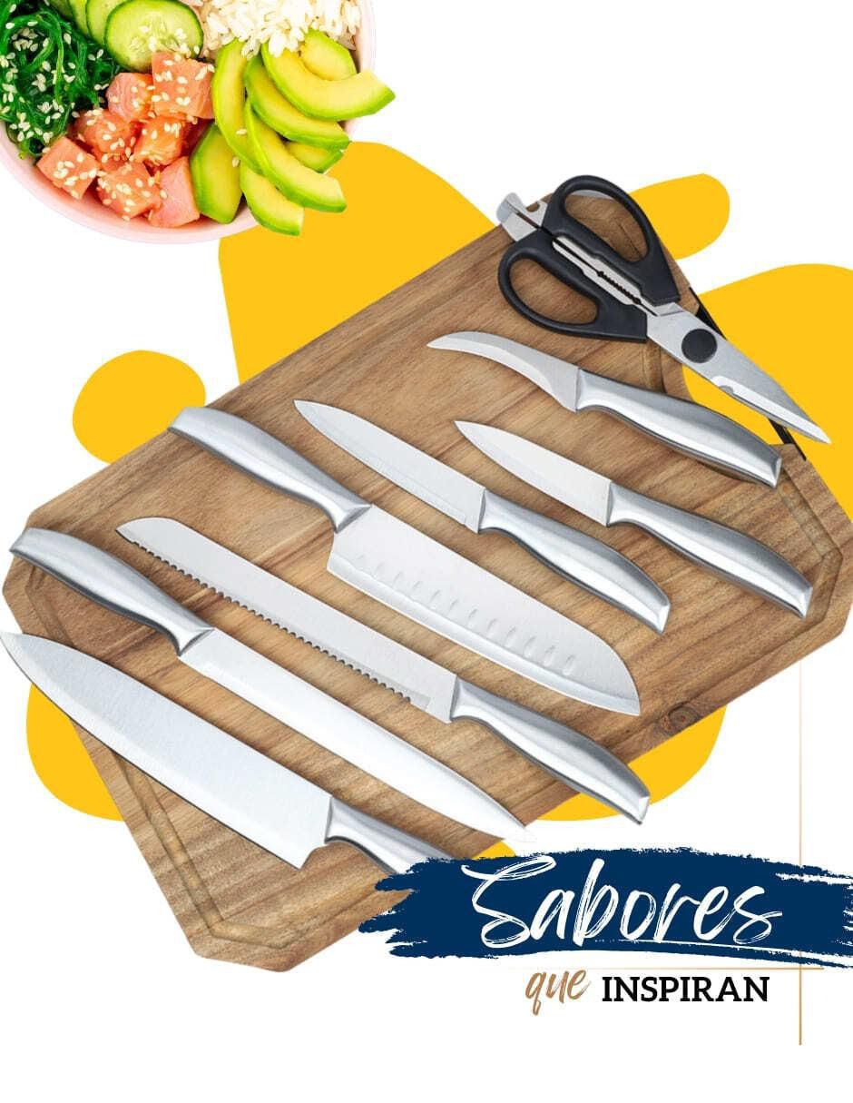 Set de cuchillos utilitario  16 piezas 4