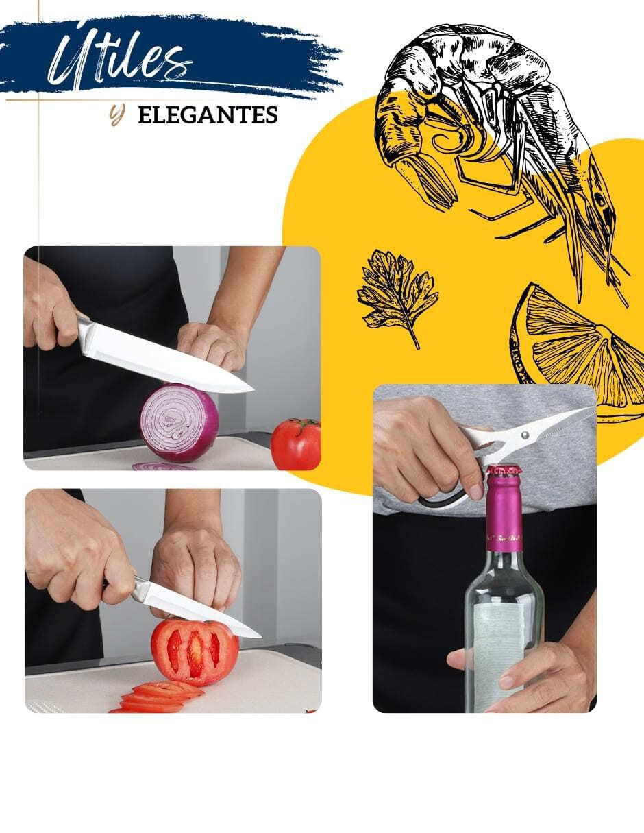 Set de cuchillos utilitario  16 piezas 5