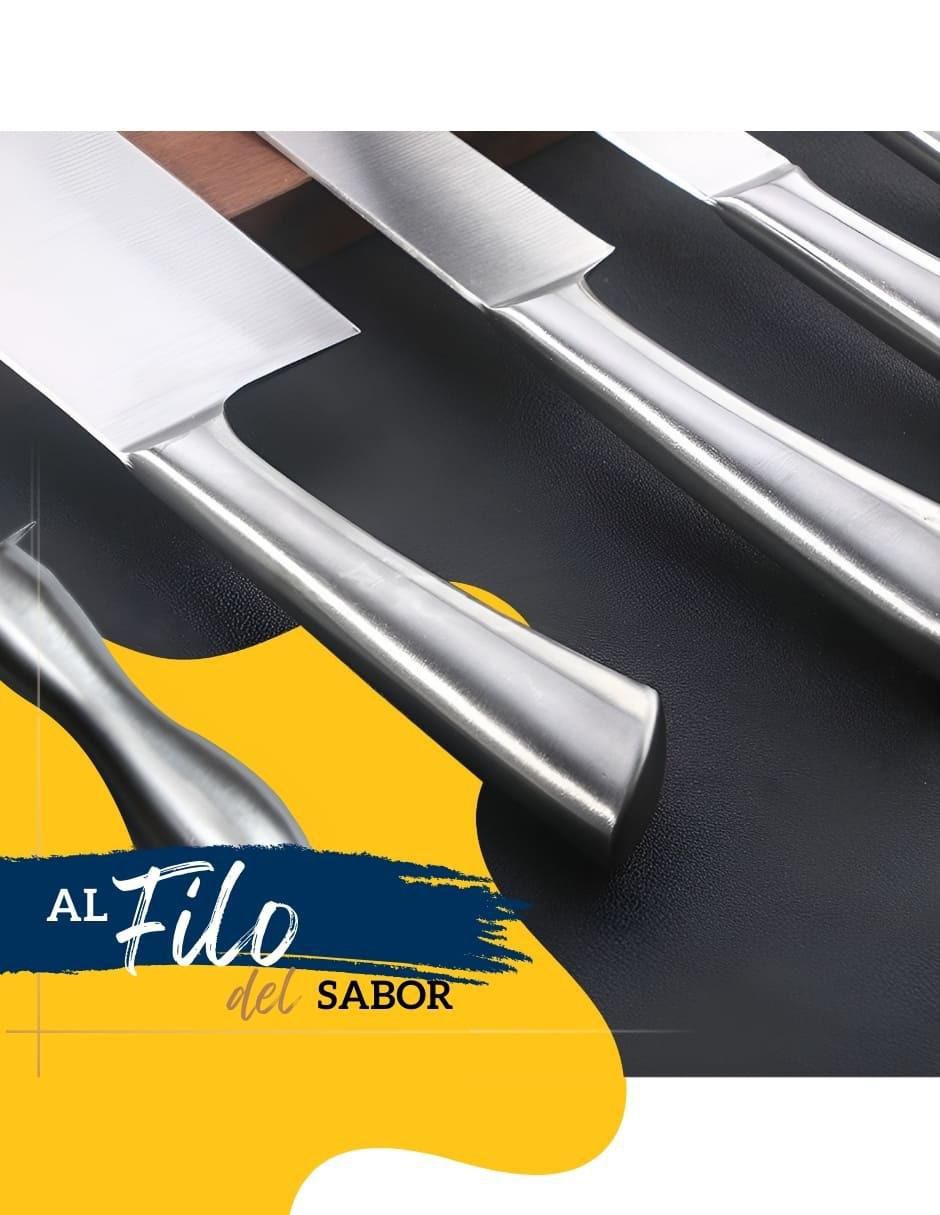 Set de cuchillos utilitario  16 piezas 6