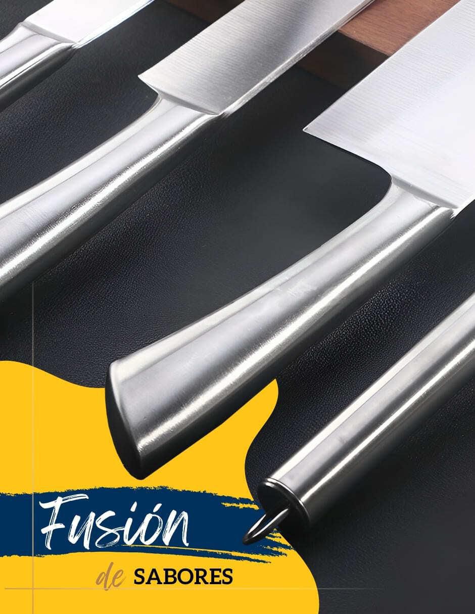 Set de cuchillos utilitario  8 piezas 6