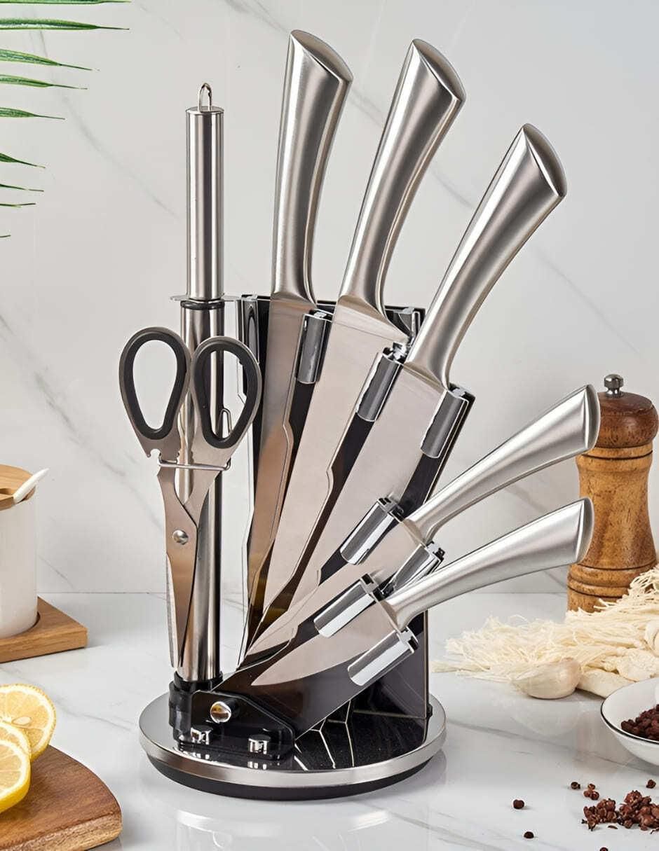 Set de cuchillos utilitario  8 piezas 9