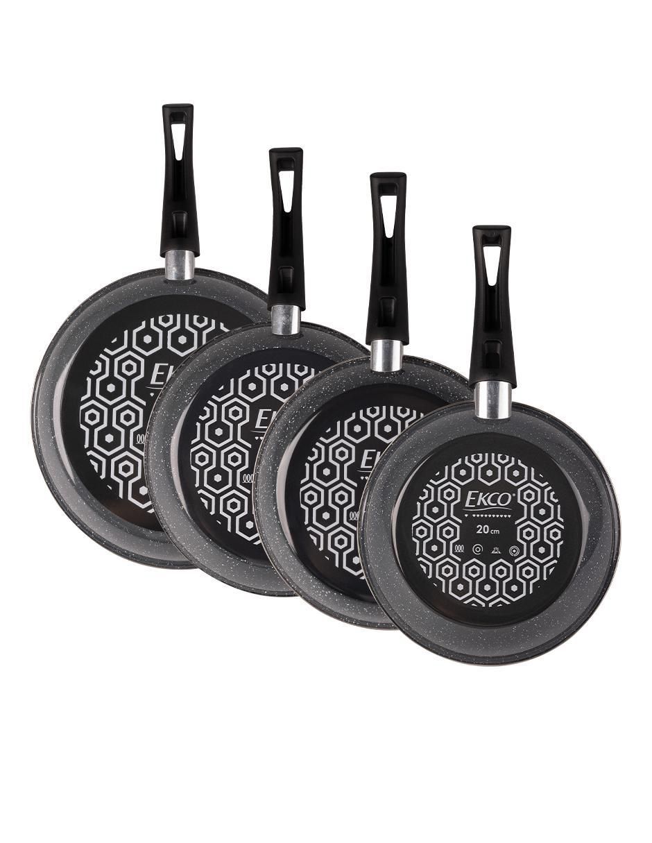Set de sartenes Ankara de aluminio esmaltado 4 piezas 2