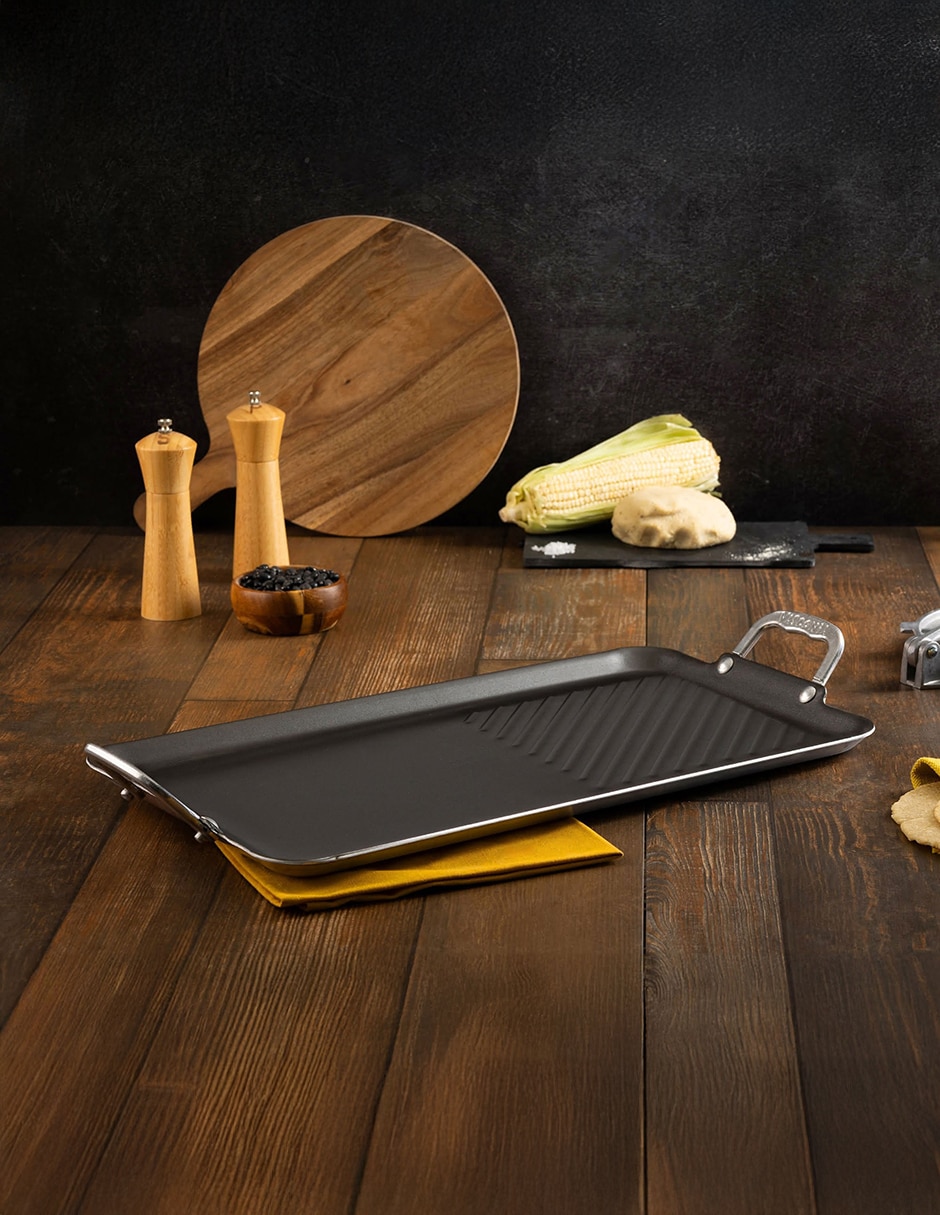 Sartén grill Esencial de aluminio 2
