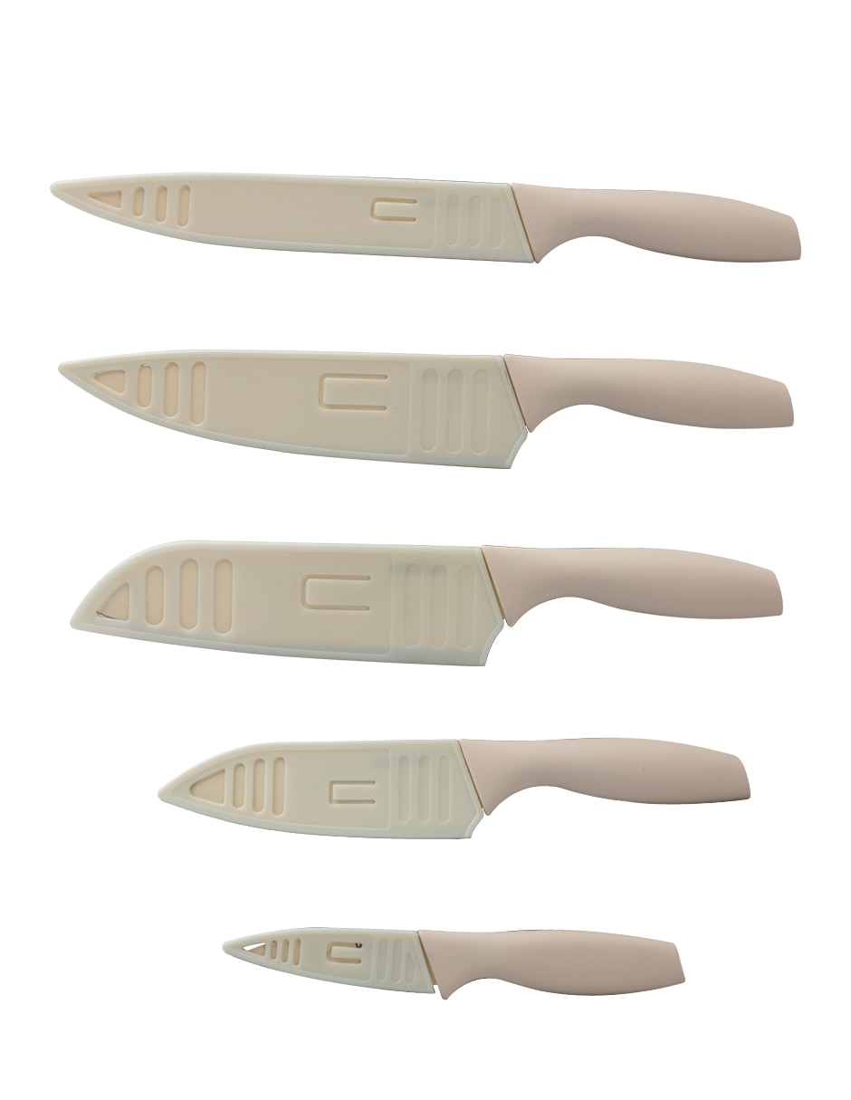 Set de cuchillos utilitario ceramic 5 piezas 2