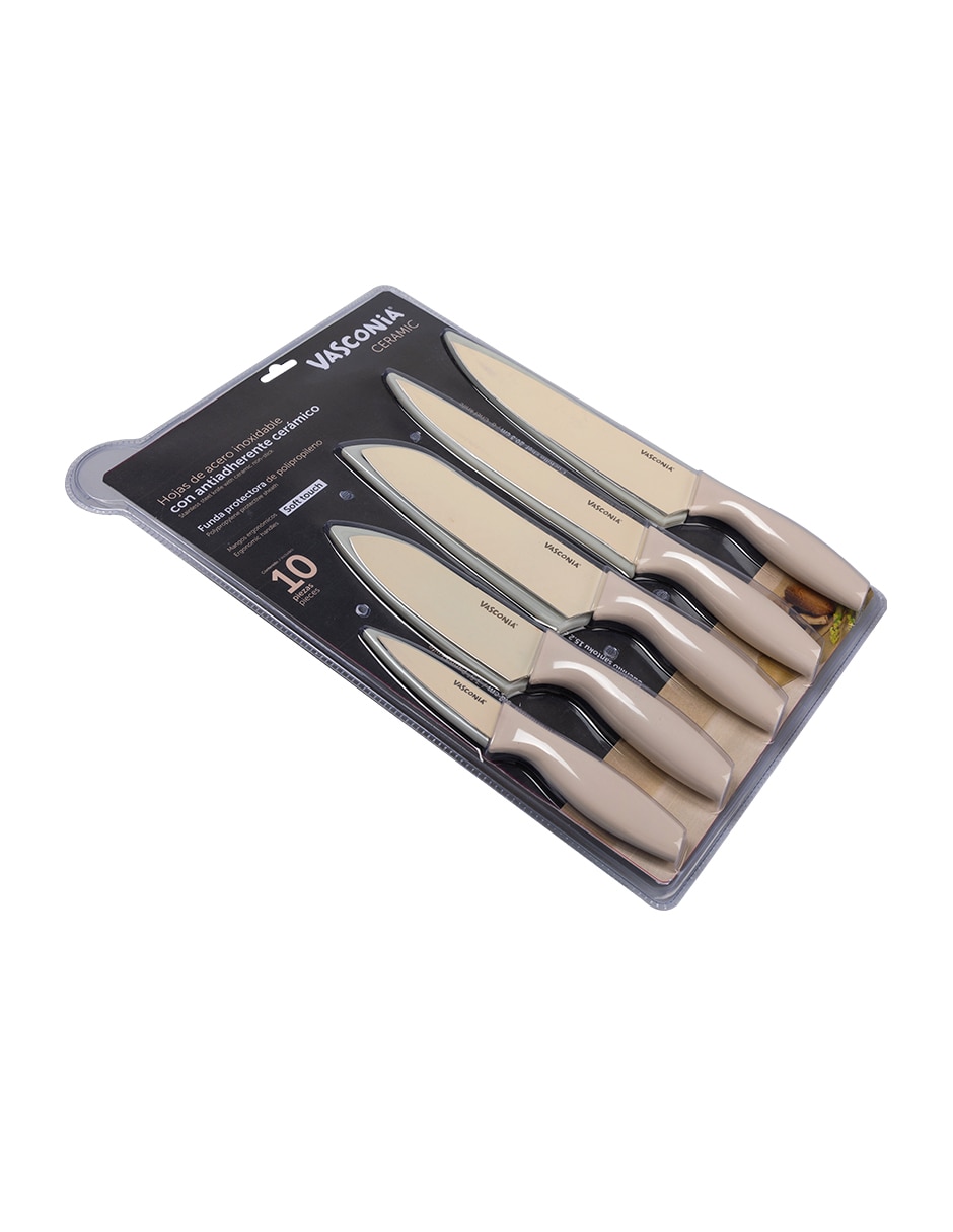 Set de cuchillos utilitario ceramic 5 piezas 3