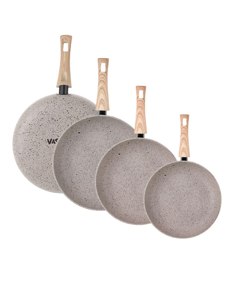 Set de sartenes Prime de aluminio 4 piezas 2