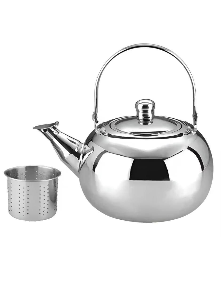 Tetera infusora de acero inoxidable