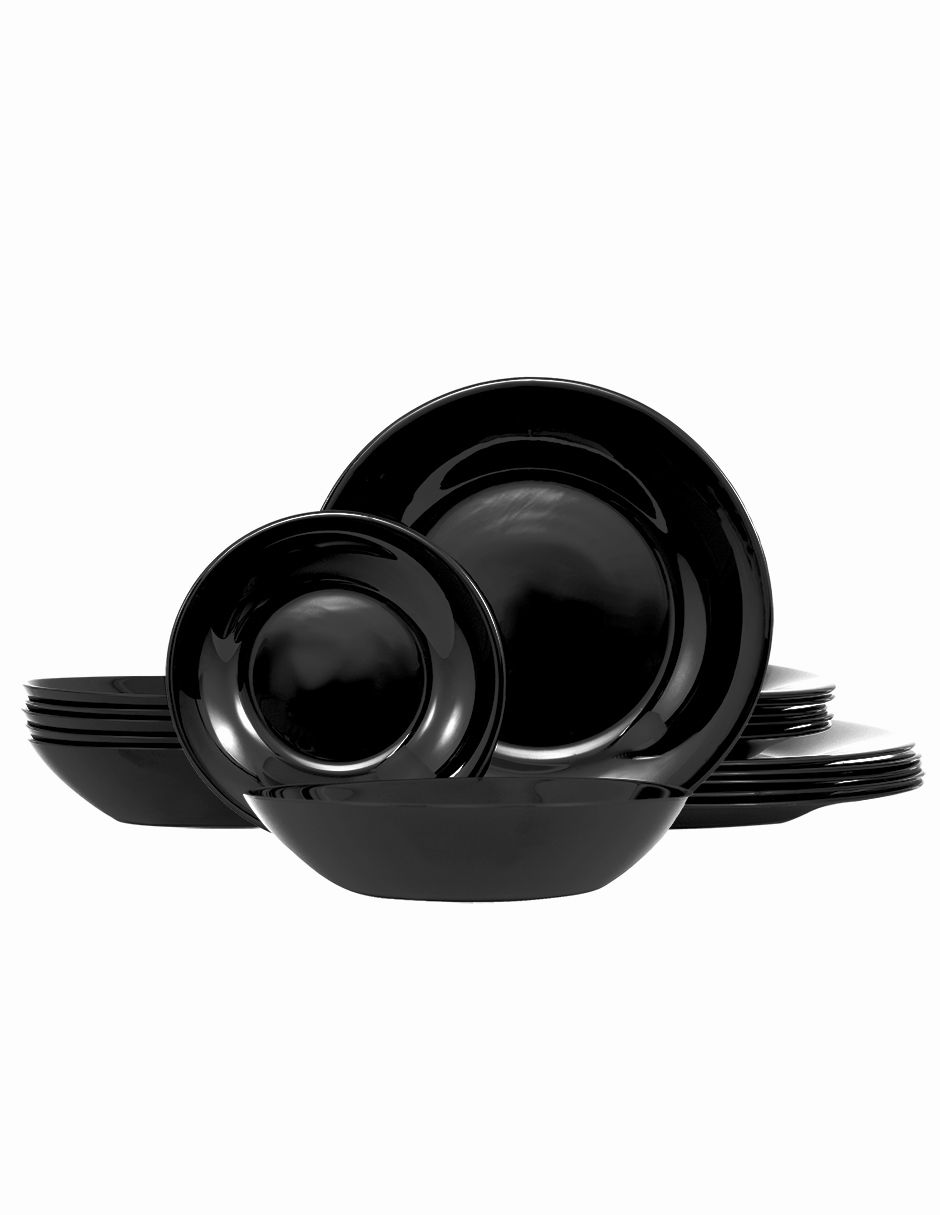 Vajilla cerrada Opal de porcelana para 6 personas 1