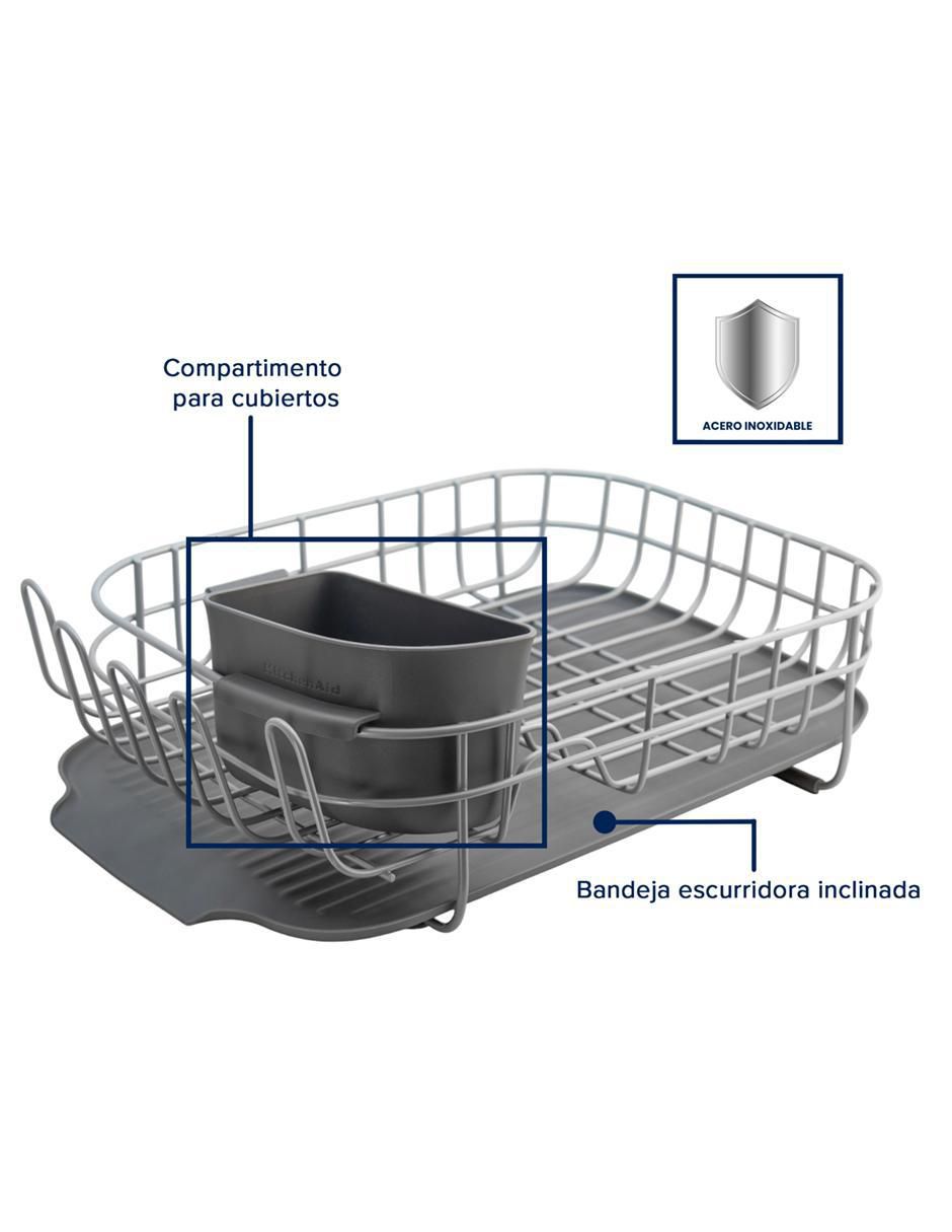 Escurridor de trastes de acero inoxidable 4