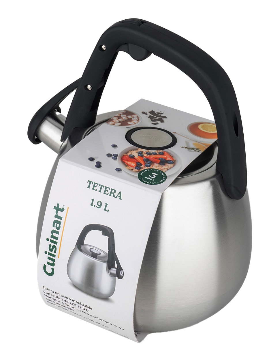 Tetera silbadora de acero inoxidable 3