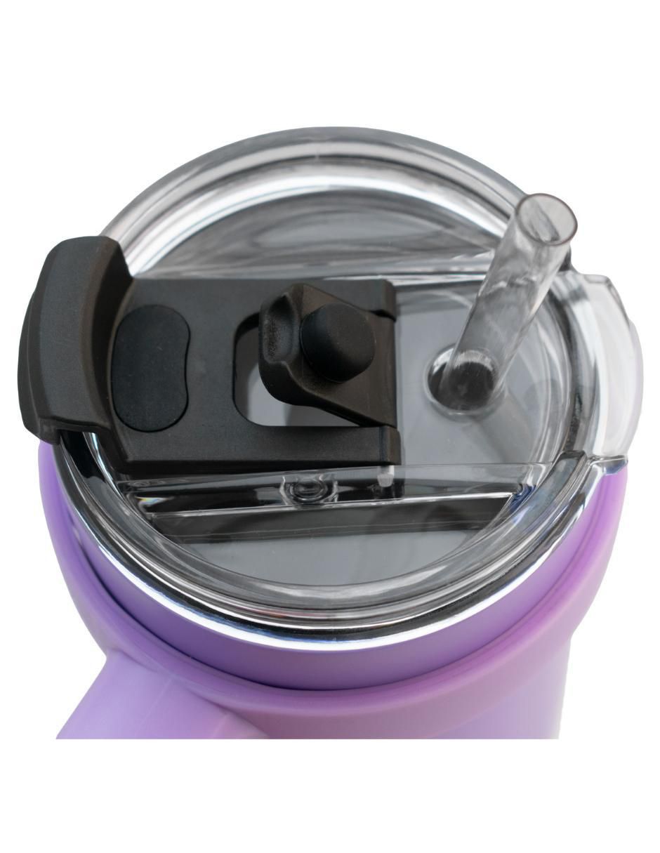 Termo de acero inoxidable con tapa rosca 480 ml 5