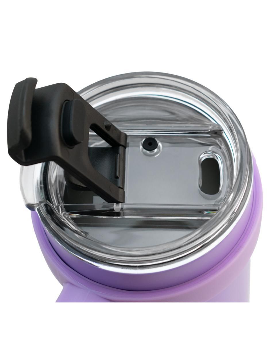 Termo de acero inoxidable con tapa rosca 480 ml 6