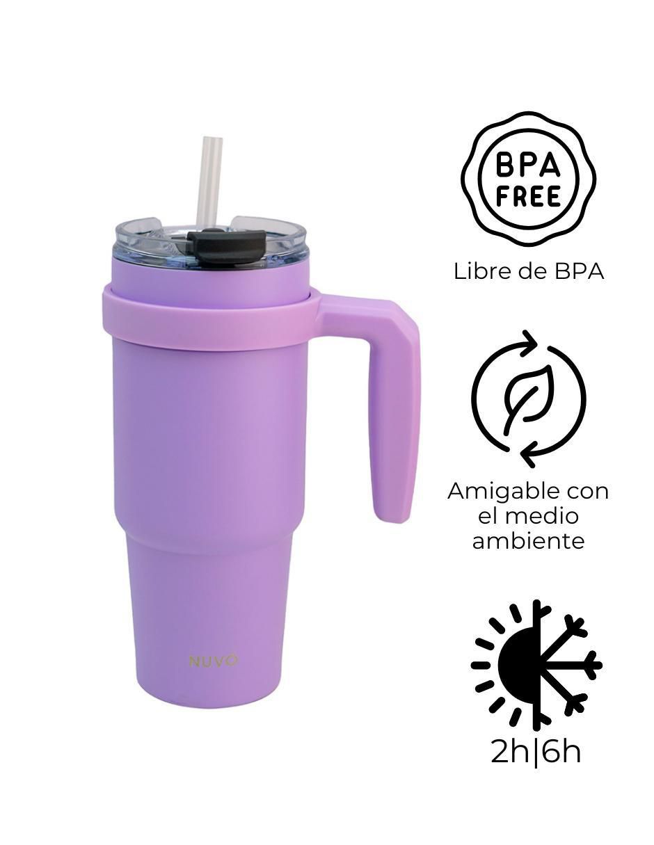 Termo de acero inoxidable con tapa rosca 480 ml 8