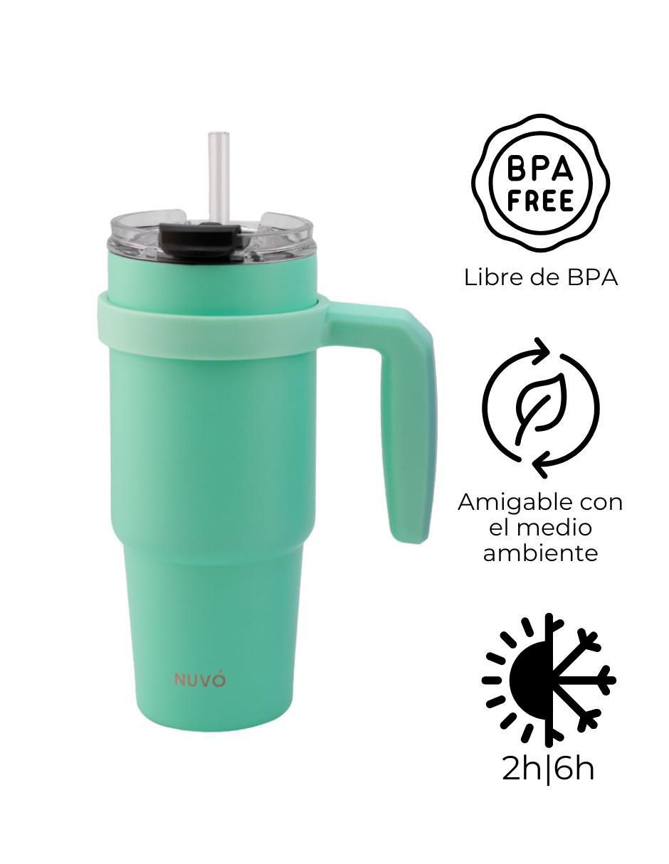 Termo nuvó "de" acero inoxidable nuvó "con tapa" rosca 480 ml