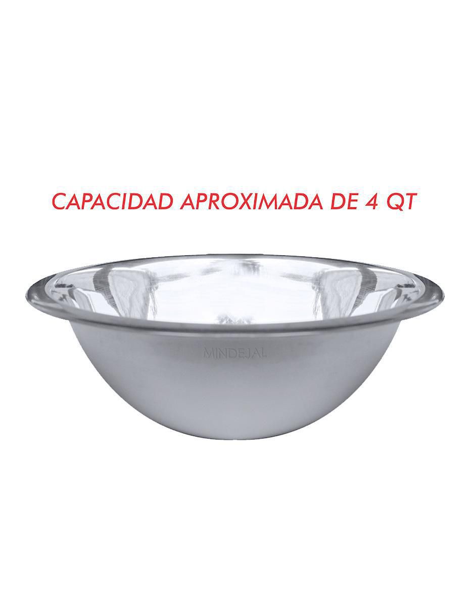 Set tazón de acero inoxidable 4