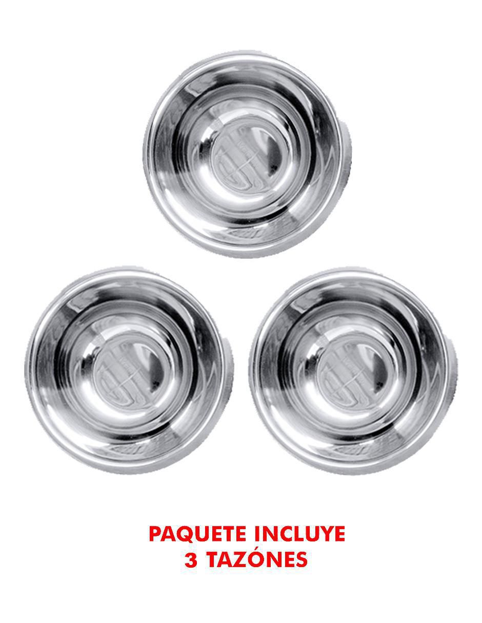 Set tazón de acero inoxidable 6