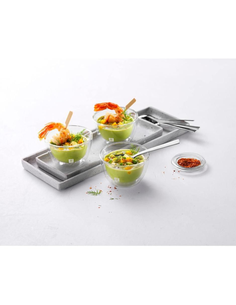 Set tazón Sorrento de vidrio 4